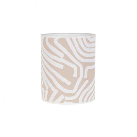 Abat-jour tube Nairobi beige et blanc- plusieurs dimensions|Abat Jour|Lampe Avenue