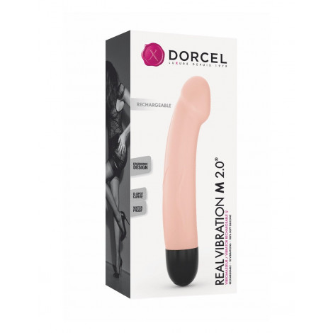 Vibro rechargeable Real Vibration M 2.0 - Dorcel|Vibromasseur|NatureCoquine