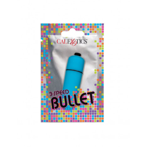 Mini vibro Bullet bleu 3 vitesses - CalExotics|Vibromasseur|NatureCoquine