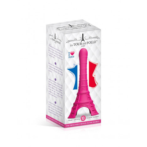 Vibromasseur La Tour Est Folle - rose|Vibromasseur|NatureCoquine