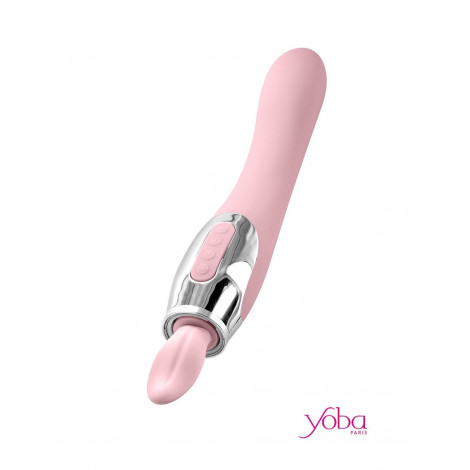 Stimulateur 4 en 1 Harmony rose - Yoba|Vibromasseur|NatureCoquine