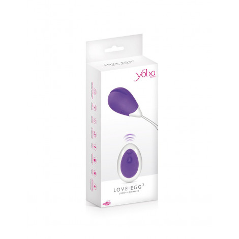 Oeuf vibrant Love Egg 2 violet - Yoba|Oeufs Vibrants|NatureCoquine