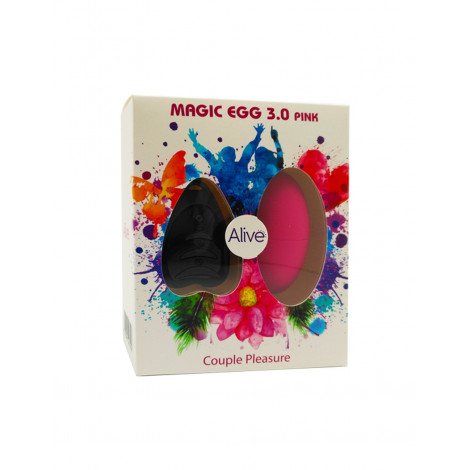 Oeuf vibrant télécommandé Magic egg 3 - rose|Oeufs Vibrants|NatureCoquine