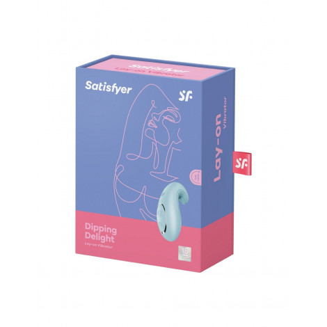 Stimulateur Satisfyer Dipping Delight bleu|Stimulateur Clitoridien|NatureCoquine