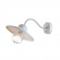 Applique extérieure col de cygne blanche avec detecteur|Exterieur|Lampe Avenue