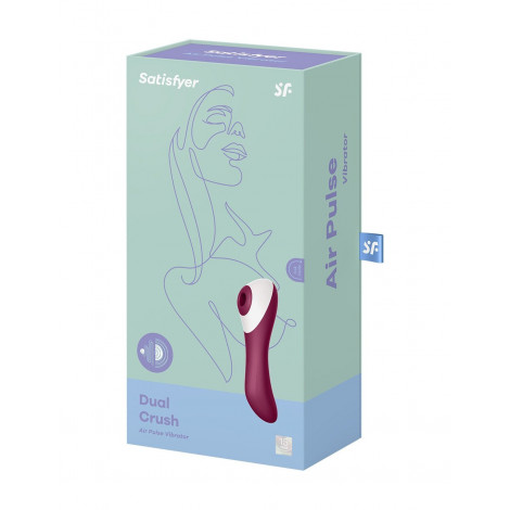 Double stimulateur Dual Crush - Satisfyer|Vibromasseur|NatureCoquine