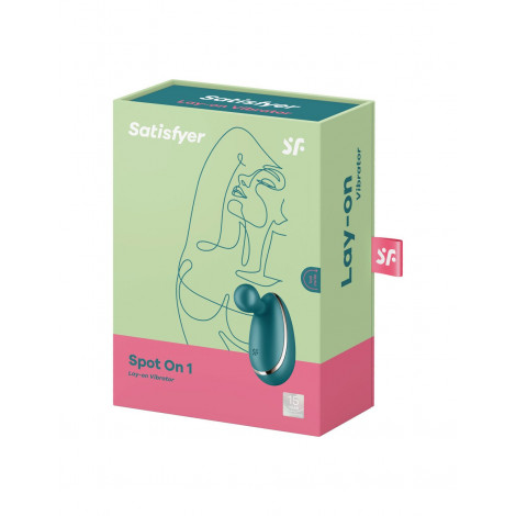 Stimulateur Spot On 1 vert - Satisfyer|Stimulateur Clitoridien|NatureCoquine