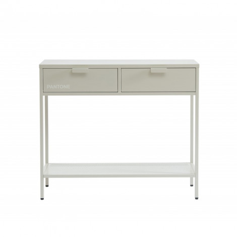 Console PANTONE métal beige sable 100cm|Console|Baita Home