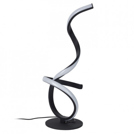 Lampe à Poser à LED Design "Lounge" 46cm Noir|Lampes à poser|Paris Prix