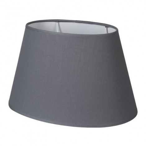 abat-jour ovale gris ardoise|Abat Jour|Lampe Avenue