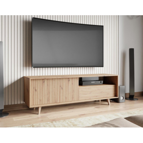 Diego - meuble TV - bois - 152 cm|Meuble TV|BestMobilier