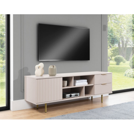 Monica - meuble TV - beige - 150 cm|Meuble TV|BestMobilier