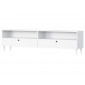 Gaby - meuble tv - blanc - 200 cm|Meuble TV|BestMobilier