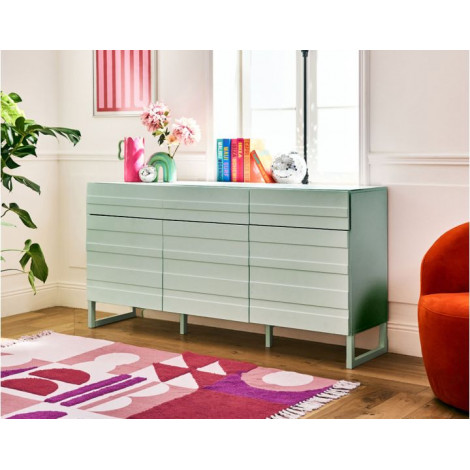 Sofia - buffet bas - vert sauge mat - 110 cm|Buffet|BestMobilier