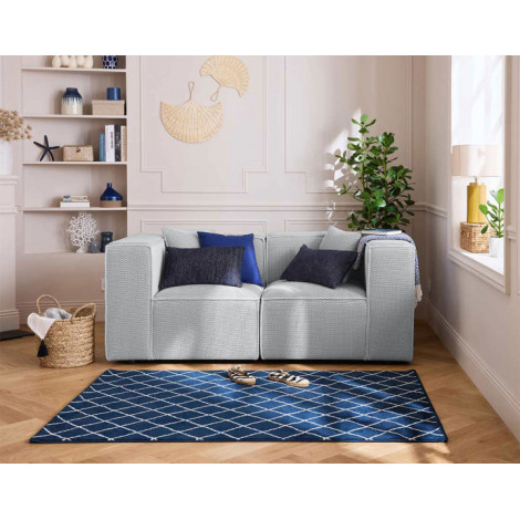 Arty - canapé modulable 2 places - en tissu mailles 3D|Canape|BestMobilier