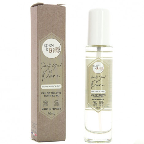 Born to bio - Eau de toilette certifie bio - Senteurs D'Orient - 50ml|Parfum Femme|FolieCosmectic