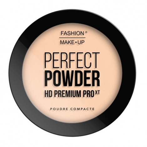 Fashion Make-up - Poudre compacte Perfect Powder HD Premium PRO 01 Porcelaine - 10g|Teint|FolieCosmectic