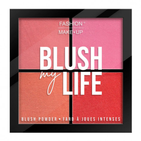 Fashion Make-up - Palette Blush my Life - n°01 Pêche|Teint|FolieCosmectic