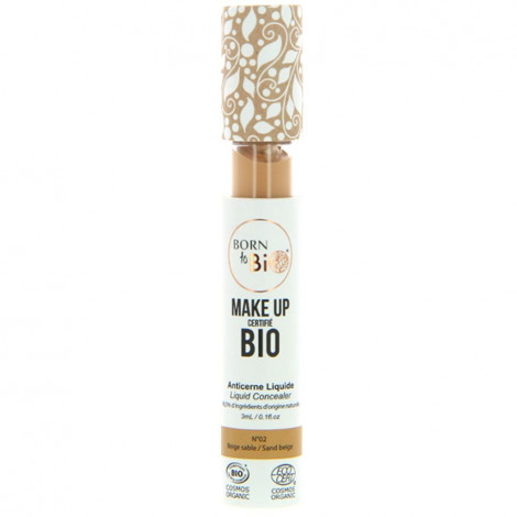 Born to bio - Anti-cernes liquide bio - N°2 Beige sable|Teint|FolieCosmectic