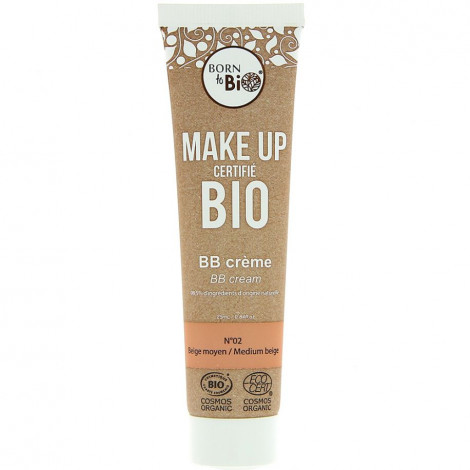 Born to bio - BB crème bio - N°02 Beige moyen|Teint|FolieCosmectic