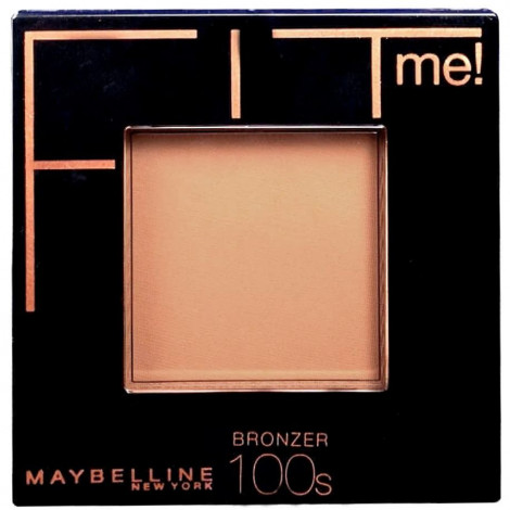 Maybelline - Fit Me Poudre compacte 100s Bronzer|Teint|FolieCosmectic