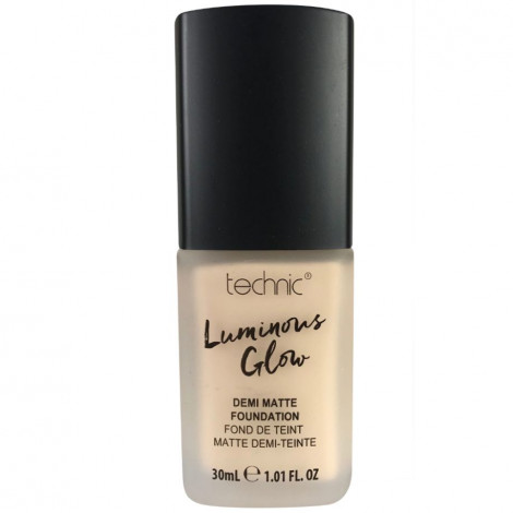 technic - Luminous glow Fond de teint Mat Demi-teinte Porcelaine - 30ml|Teint|FolieCosmectic