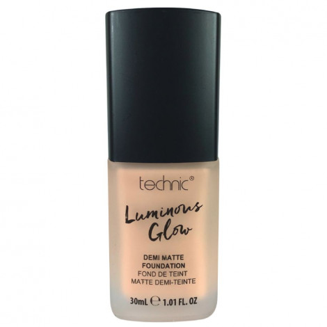 technic - Luminous glow Fond de teint Mat Demi-teinte Beige - 30ml|Teint|FolieCosmectic