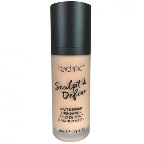 technic - Fond de teint Sculpt & Define finition mat Beige - 30ml|Teint|FolieCosmectic