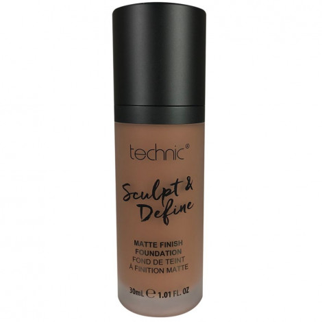 technic - Fond de teint Sculpt & Define finition mat Mocha - 30ml|Teint|FolieCosmectic