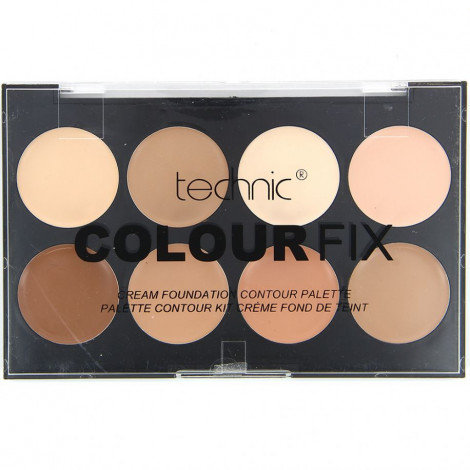 technic - Palette Contour Kit crème Fond de teint - 8x3,5g|Teint|FolieCosmectic