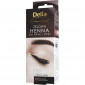 Delia cosmetics - Henné sous forme de gel pour sourcils & cils - 3.0 Marron foncé - 15ml+15ml|Sourcils|FolieCosmectic