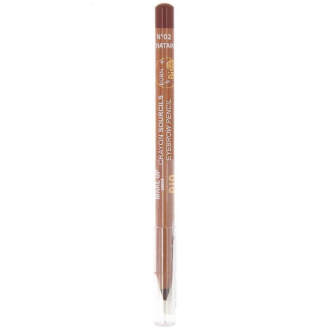 Born to bio - Crayon sourcils bio - N°2 Châtain|Sourcils|FolieCosmectic