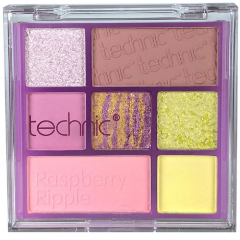 technic - Raspberry ripple Palette de 7 Fards à paupières|Yeux|FolieCosmectic