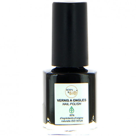 Born to bio - Vernis à ongles N°10 Noir -7ml|Ongles|FolieCosmectic