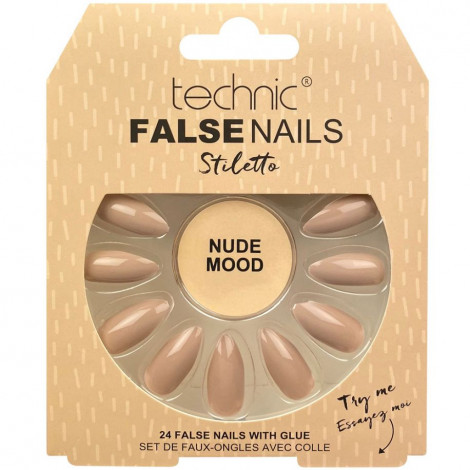 technic - Faux ongles Stiletto - Nude Mood|Ongles|FolieCosmectic