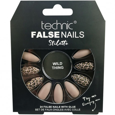 technic - Faux ongles Stiletto - Wild Thing|Ongles|FolieCosmectic