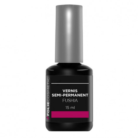 Folie Cosmetic - Vernis Semi-permanent- Fushia - 15ml|Ongles|FolieCosmectic