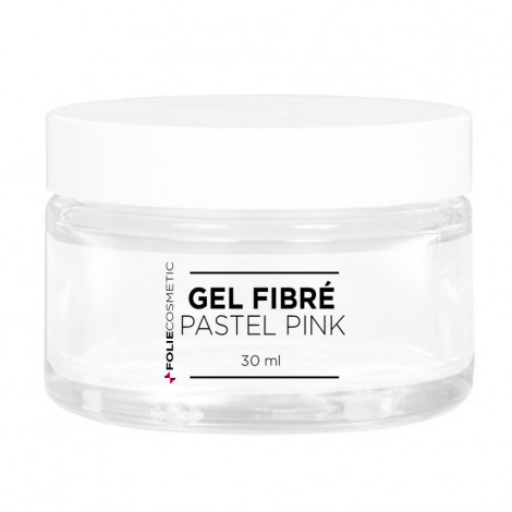 Folie Cosmetic - Gel UV Fibré Pastel Pink pour les Ongles - 30ml|Ongles|FolieCosmectic