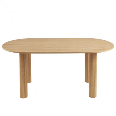 Table de séjour PENELOPE placage chêne 180cm|Table|Baita Home