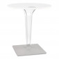 Table Ronde Intérieur & Extérieur "Summer" 71cm Blanc|Table|Paris Prix