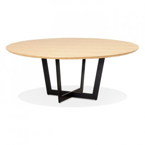 Table à Manger en Bois "Evangelina" 140cm Naturel|Table|Paris Prix