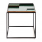 Table d'Appoint Design "Famosa" 40cm Vert Foncé|Table Basse|Paris Prix