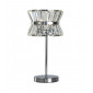 Lampe de table Uptown Acier doux,cristal Chrome, clair|Lampes à poser|Luminaire Center