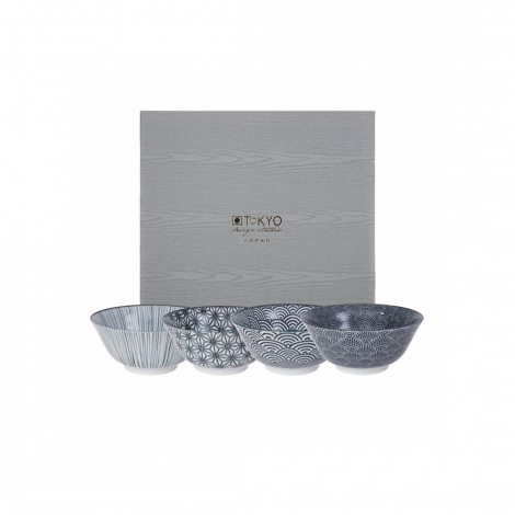 Set de 4 bols Nippon Black|Assiettes / Bowls / Coupelles|Artecoboutique