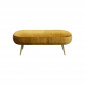 Banc Suri velours ocre Kare Design|Banquettes / Bancs / Poufs|Kare