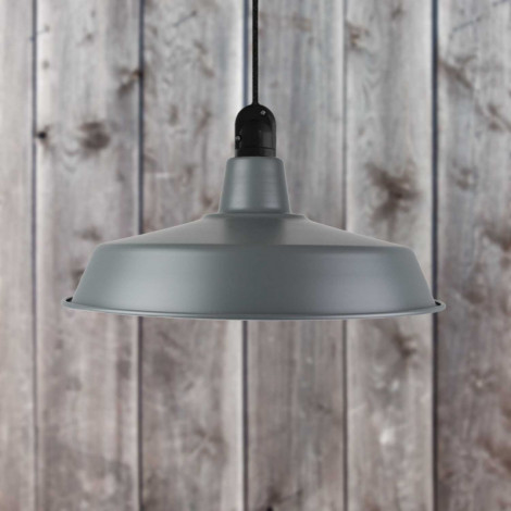 Suspension extérieure grise diam 45cm - made in France|Suspensions|Lampe Avenue