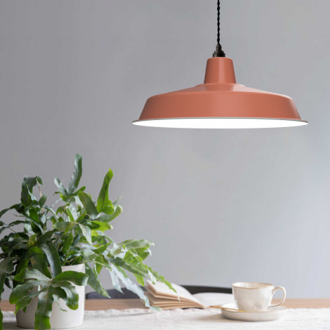 Suspension atelier terracotta - Made In France|Suspensions|Lampe Avenue