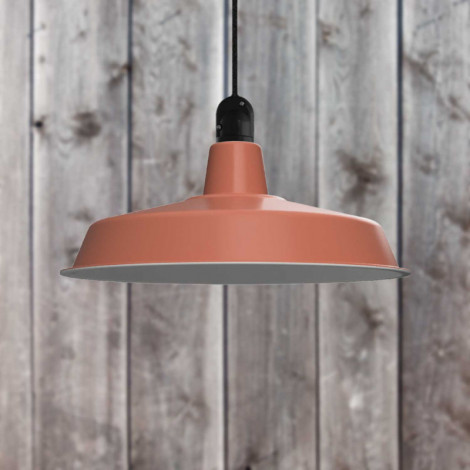 Suspension terracotta d'extérieur diamètre 45cm|Suspensions|Lampe Avenue