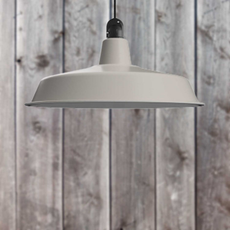 Suspension extérieure beige diamètre 55cm|Suspensions|Lampe Avenue