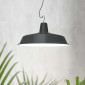 Suspension extérieure crochet gris - Made in France|Suspensions|Lampe Avenue